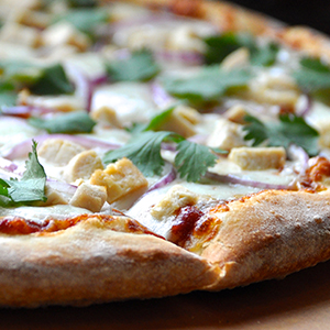 Upper Crust Pizza Oceanside BBQ Chicken Pizza