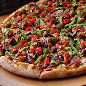 Upper Crust Pizza Oceanside Special Pizza