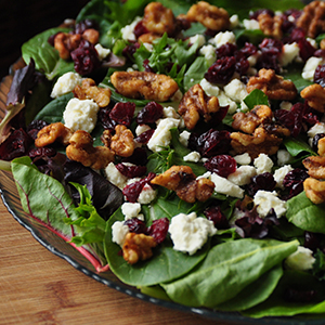 Upper Crust Pizza Oceanside Walnut Feta Salad